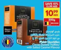 Viva Plaisir Quotidien Cocoa Dusted Truffles / with Salted Caramel Flavour offer