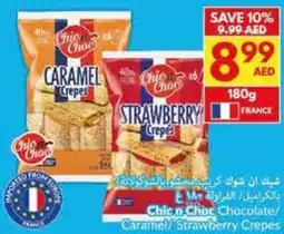 Viva Chic n Choc Chocolate / Caramel Strawberry Crepes offer