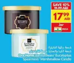 Viva Ora Home Vanilla Bean / Eucalyptus Spearmint / Marshmallow Candle offer