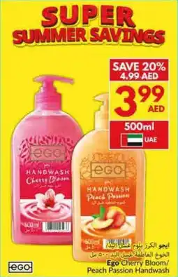 Viva Ego Cherry Bloom / Peach Passion Handwash offer