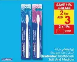 Viva Oradentex Toothbrush Soft And Medium offer