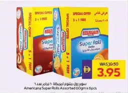 Megamart Americana Super Rolls Assorted offer