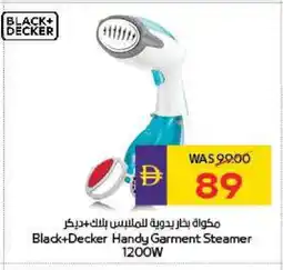 Megamart BLACK+DECKER Garment Steamer offer
