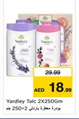 Nesto YARDLEY Talcum Powder offer