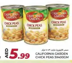 Rawabi Market CALIFORNIA GARDEN Chick Peas offer