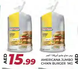 Rawabi Market AMERICANA Chicken Burger offer