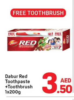 Day To Day DABUR RED Toothpaste offer