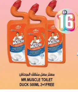 Hashim Hypermarket MR. MUSCLE Toilet / Drain Cleaner offer