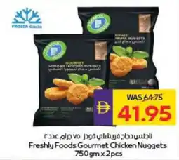Megamart Freshly foods gourmet chicken nuggets offer