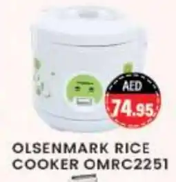 Zain Hypermarket OLSENMARK Rice Cooker offer