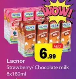 Gulf Hypermarket LACNOR Flavoured Milk offer