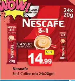 Gulf Hypermarket NESCAFE Coffee 3in1 offer