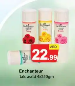 Gulf Hypermarket Enchanteur Talcum Powder offer