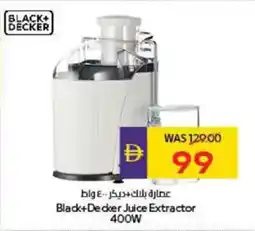 Megamart Black+Decker Juice Extractor offer