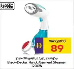 Megamart Black+Decker Handy Garment Steamer offer