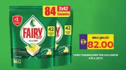 Megamart Fairy dishwasher tab A10 lemon offer