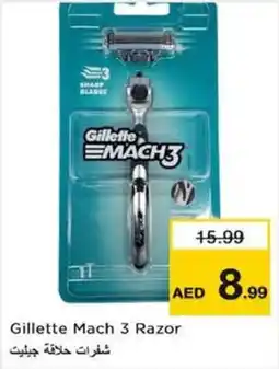 Nesto Gillette Mach 3 Razor offer