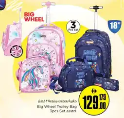 Nesto Big Wheel Trolley Bag offer