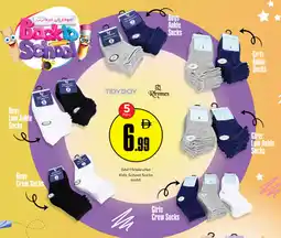 Nesto Kids School Socks asstd. offer