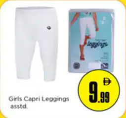 Nesto Girls Capri Leggings asstd. offer