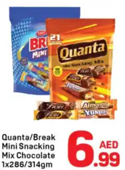 Day To Day Quanta/Break Mini Snacking Mix Chocolate offer