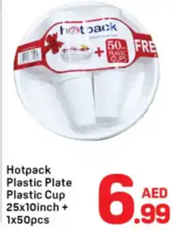 Day To Day Hotpack Plastic Plate Plastic Cup offer