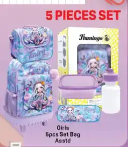 Day To Day Girls 5pcs Set Bag Asstd offer