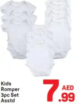 Day To Day Kids Romper 3pc Set Asstd offer