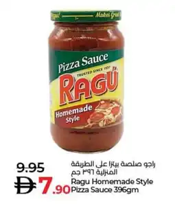 Lulu Hypermarket Ragu Homemade Style pizza sauce offer