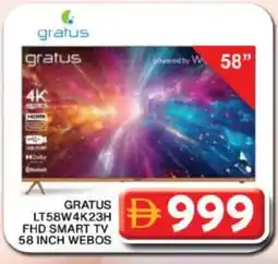 Grand Hyper Market GRATUS Smart TV offer