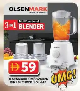 Grand Hyper Market OLSENMARK Mixer / Grinder offer
