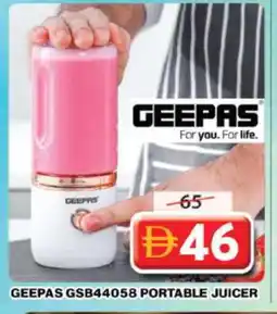 Grand Hyper Market GEEPAS Juicer offer