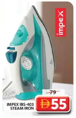 Grand Hyper Market IMPEX Ironbox offer