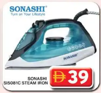 Grand Hyper Market SONASHI Ironbox offer