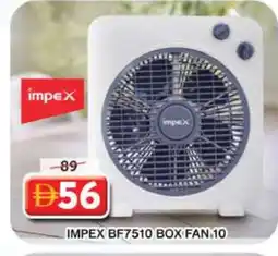 Grand Hyper Market IMPEX Fan offer