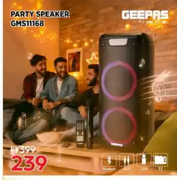 Nesto GEEPAS Speaker offer