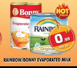 Night to Night Hypermarket RAINBOW Evaporated Milk offer