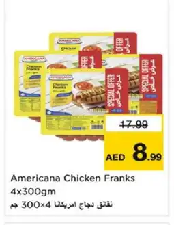 Nesto AMERICANA Chicken Franks offer