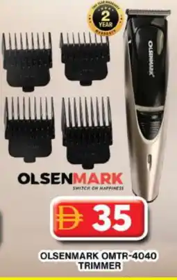 Grand Hyper Market OLSENMARK Remover / Trimmer / Shaver offer