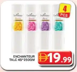 Grand Hyper Market Enchanteur Talcum Powder offer