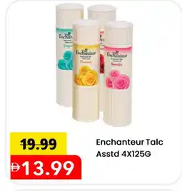 Mark & Save Enchanteur Talcum Powder offer