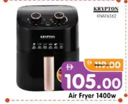 Al Madina Hypermarket KRYPTON Air Fryer offer