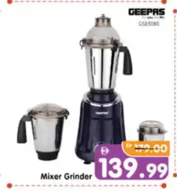 Al Madina Hypermarket GEEPAS Mixer / Grinder offer