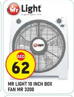 Baniyas Spike Hypermarket MR. LIGHT Fan offer