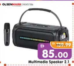 Al Madina Hypermarket OLSENMARK Speaker offer