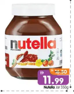 Al Madina Hypermarket NUTELLA Chocolate Spread offer