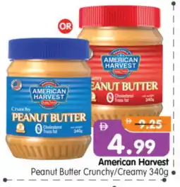 Al Madina Hypermarket AMERICAN HARVEST Peanut Butter offer