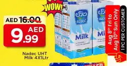 Mark & Save NADEC Long Life / UHT Milk offer