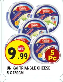 Baniyas Spike Hypermarket UNIKAI Triangle Cheese offer