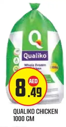 Baniyas Spike Hypermarket QUALIKO Frozen Whole Chicken offer